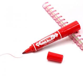 斑马(ZEBRA) 大麦奇MO-150-MC(红)双头(粗+细)油性记号笔