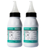 耐力（NIKO）N CB436A易加粉+2瓶墨粉 黑色硒鼓 (适用惠普 LaserJet P1505N/M1522N/M1120,佳能 LBP-3250)